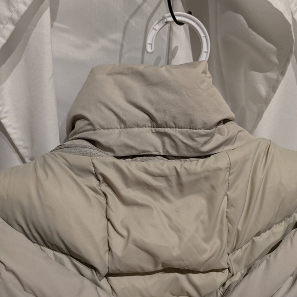 C4 Athleta Downtown Jacket - 800-Fill Down Puffer - Pearl- Size 2X NWT - Picture 15 of 16